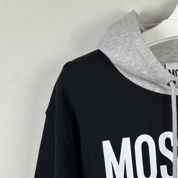 Moschino Couture Double Question Mark Jersey Hoodie - Picture 3 of 10